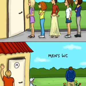 12 Witty Comics About How Men and Women Behave Very Differently in the Same Situations