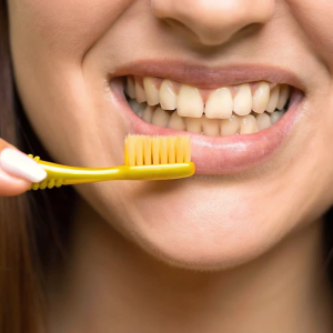 Two Common Brushing Mistakes That Are Staining Your Teeth—According to a Dentist Two Common Brushing Mistakes That Are Staining Your Teeth—According to a Dentist