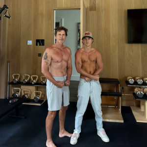 Like Father, Like Son: Rob Lowe, 61, and Johnny, 29, Show Off Gym Gains, Leaving Fans in Awe