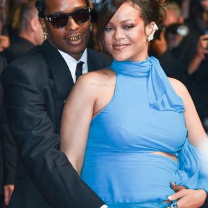 Rihanna’s Stunning Blue Gown at Cannes Has Everyone Talking—Is She Hinting at Baby #3’s Gender?